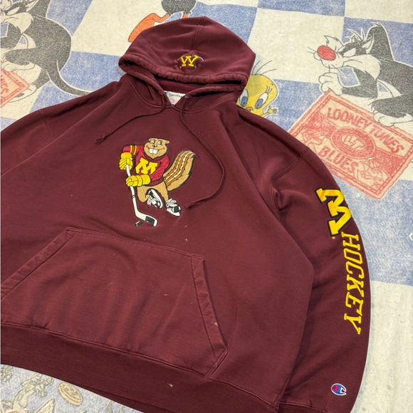 Vintage distressed Minnesota gophers sweatshirt - Picture 2 of 4